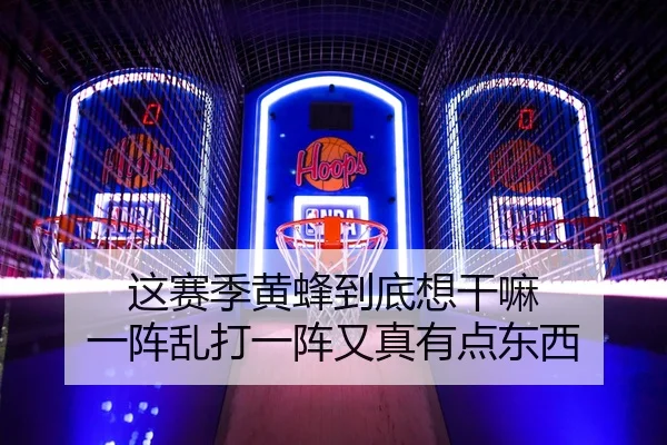 这赛季黄蜂到底想干嘛 一阵乱打一阵又真有点东西